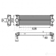 Интеркулер MAHLE ORIGINAL CI 254 000P 06AT 7 1437991112 - Изображение 1