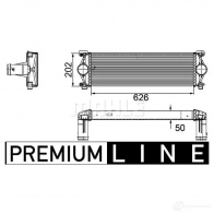 Интеркулер MAHLE ORIGINAL CI 254 000P 06AT 7 1437991112 - Изображение 2
