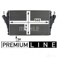 Интеркулер MAHLE ORIGINAL 1437991121 QP Q5I CI 301 000P - Изображение 5
