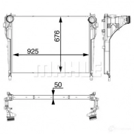 Интеркулер MAHLE ORIGINAL 1437910421 NU2UQ B CI 33 000P
