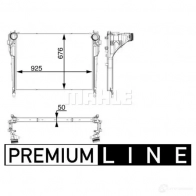 Интеркулер MAHLE ORIGINAL 1437910421 NU2UQ B CI 33 000P - Изображение 2