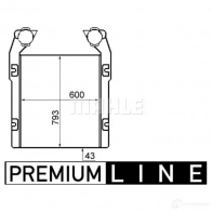 Интеркулер MAHLE ORIGINAL CI 398 000P L J4H1I 1437991097 - Изображение 2