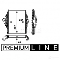 Интеркулер MAHLE ORIGINAL R JLTL CI 116 000P 1437910397 - Изображение 2