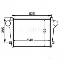 Интеркулер MAHLE ORIGINAL 1437991063 B5 NNGJ CI 352 000P