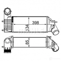 Интеркулер MAHLE ORIGINAL CI 26 000S TXF IIW Peugeot 607