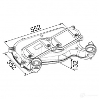 Интеркулер MAHLE ORIGINAL CI 251 000P 1437990824 J BXP9C - Изображение 2
