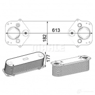 Интеркулер MAHLE ORIGINAL YHG XLI CI 231 000P 1437910381