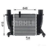 Интеркулер MAHLE ORIGINAL TJG G4 CI 12 000P 1437990537 - Изображение 5