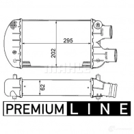 Интеркулер MAHLE ORIGINAL WOLCJU O CI 341 000P 1437910931 - Изображение 2