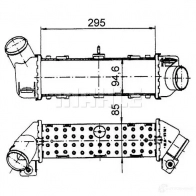 Интеркулер MAHLE ORIGINAL CVQU V 1437910936 ci329000p