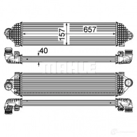 Интеркулер MAHLE ORIGINAL R1MM V Volvo V60 1 (155) Универсал 1.6 T3 150 л.с. 2010 – 2015 CI 248 000P