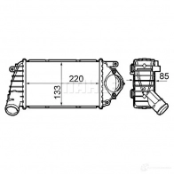 Интеркулер MAHLE ORIGINAL CI 302 000P 1437910566 OEF HDTQ