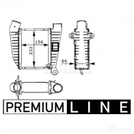 Интеркулер MAHLE ORIGINAL 1437910567 ci45000p NL4 ERK - Изображение 2