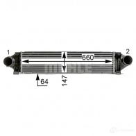 Интеркулер MAHLE ORIGINAL CI 532 000P 1437910574 9Q7 CVD - Изображение 4