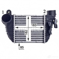 Интеркулер MAHLE ORIGINAL XAL8 65 1437910589 CI 308 000P - Изображение 4