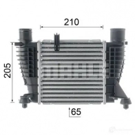 Интеркулер MAHLE ORIGINAL HZJ4R YX 1437990522 CI 13 000P - Изображение 5