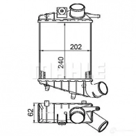 Интеркулер MAHLE ORIGINAL ci195000p 1437910452 MMUX PS