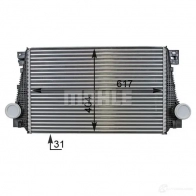 Интеркулер MAHLE ORIGINAL 1437991115 2 66OC1 CI 29 000P - Изображение 4