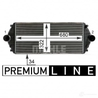 Интеркулер MAHLE ORIGINAL YY 5XI CI 17 000P 1437910483 - Изображение 5