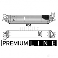 Интеркулер MAHLE ORIGINAL FBO 689 1437910701 CI 151 000P - Изображение 2