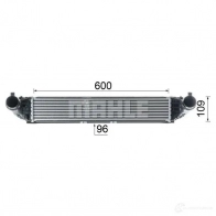 Интеркулер MAHLE ORIGINAL CI 611 000P 0JFU XU 1438914640 - Изображение 6