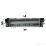 Интеркулер MAHLE ORIGINAL CI 149 000P 5CC8 TW 1437910650 - Изображение 6