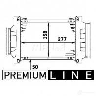 Интеркулер MAHLE ORIGINAL CIW B944 1437910671 CI 73 000P - Изображение 2