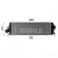 Интеркулер MAHLE ORIGINAL CI 534 000P 1437910651 4BSL 5G - Изображение 5