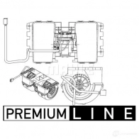 Моторчик вентилятора печки MAHLE ORIGINAL O4 NP6K 1437628659 AB 144 000P - Изображение 2