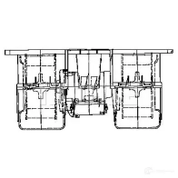 Моторчик вентилятора печки MAHLE ORIGINAL 1437628266 HMRP 31 AB 36 000P