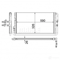Интеркулер MAHLE ORIGINAL 5 ZXJB CR 1044 000P 1437626566 - Изображение 4