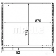 Интеркулер MAHLE ORIGINAL CIR 17 000P R JLQRD 1437626865