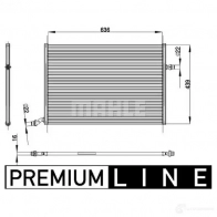 Интеркулер MAHLE ORIGINAL CIR 26 000P 0 ORHC7M 1437626849 - Изображение 2