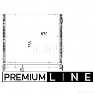 Интеркулер MAHLE ORIGINAL CIR 14 000P 6JTIVY L 1437626857 - Изображение 2