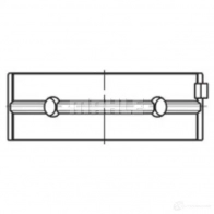 Вкладыши коренные MAHLE ORIGINAL G HHJW4Q 1437633532 081 HL 21839 000 - Изображение 2