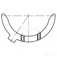 Коренные вкладыши коленвала MAHLE ORIGINAL 2350467 099hl10226075 4009026555750 GE5Z5 5Q - Изображение 2