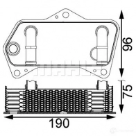 Масляный радиатор АКПП MAHLE ORIGINAL Volkswagen Passat CC (357) 1 Купе 2.0 TSI 211 л.с. 2010 – 2012 CLC 202 000S 3FA SJE5