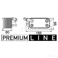 Масляный радиатор АКПП MAHLE ORIGINAL CLC 72 000P 1437987640 BI 67VP5 - Изображение 2