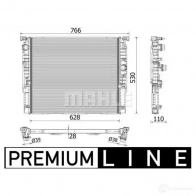 Масляный радиатор АКПП MAHLE ORIGINAL IZ40R B4 CLC 223 000P 1437987867 - Изображение 2