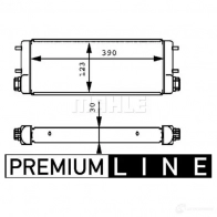 Масляный радиатор двигателя MAHLE ORIGINAL CLC 169 001P 1437588587 CE XGV - Изображение 2