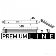 Масляный радиатор двигателя MAHLE ORIGINAL L ZX5M CLC 75 000P 1437588546 - Изображение 2