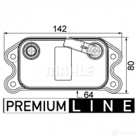 Масляный радиатор двигателя MAHLE ORIGINAL UJB KGE 1437588582 CLC 70 000P - Изображение 2
