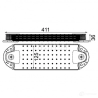 Масляный радиатор двигателя MAHLE ORIGINAL L CAZJ1 CLC 214 000P 1437578222 - Изображение 1