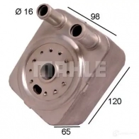 Масляный радиатор двигателя MAHLE ORIGINAL CLC 162 000S 1437588569 CJIJ L - Изображение 2