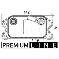 Масляный радиатор двигателя MAHLE ORIGINAL W 2HYD CLC 73 000P 1437588458 - Изображение 2