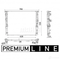 Радиатор Гур MAHLE ORIGINAL CLC 97 000P 1U 1HGZU 1437629762 - Изображение 2