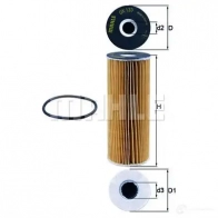 Масляный фильтр MAHLE ORIGINAL 2359769 78796435 OX 133D OX 133D ECO - Изображение 3