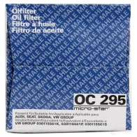 Масляный фильтр MAHLE ORIGINAL 2359589 OC 295 63E3E 798 93587 - Изображение 6