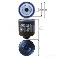 Масляный фильтр MAHLE ORIGINAL 2359589 OC 295 63E3E 798 93587 - Изображение 7