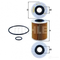 Масляный фильтр MAHLE ORIGINAL 2359905 OX 413D1 OX 413D1 ECO 70513358 - Изображение 4